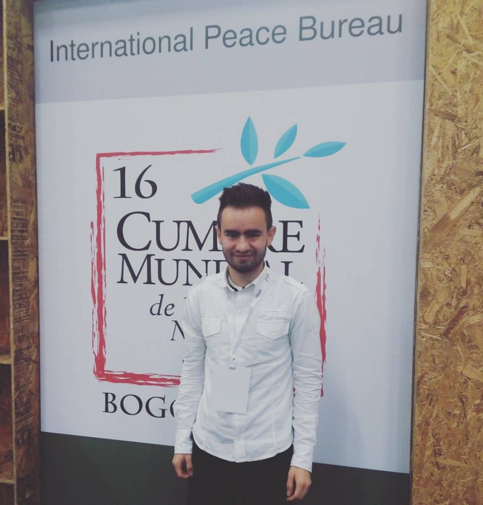 Angelo Cardona se une al Consejo del International Peace Bureau