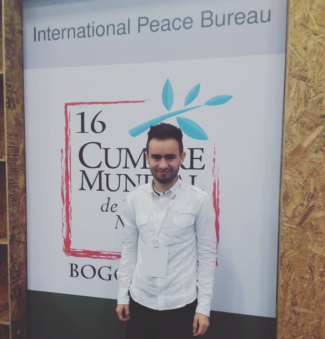 International Peace Bureau nombra a Angelo Cardona en su Consejo